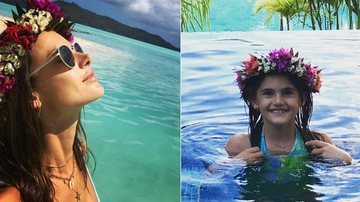 Alessandra Ambrosio e a filha, Anja Louise - Reprodução / Instagram