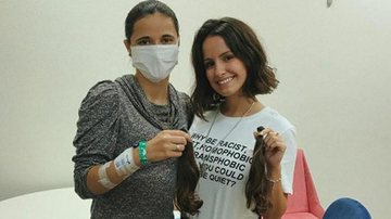 Amanda de Godói doa cabelo para paciente com câncer - Reprodução Instagram