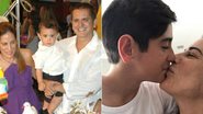 Gloria Pires festeja os 13 anos de Bento, seu caçula com Orlando Morais - Arquivo Caras e Instagram/Reprodução