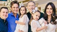 Natalia Guimarães e Leandro batizam as filhas Maya e Kiara - Daniela Matias/Divulgação/Instagram