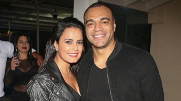 Luciele Di Camargo e Denílson - Deividi Correa / AgNews