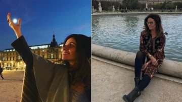 Giovanna Antonelli curte férias românticas em Paris - Reprodução/Instagram