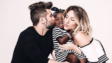 Bruno Gagliasso e Giovanna Ewbank com a filha, Titi - Instagram/Reprodução