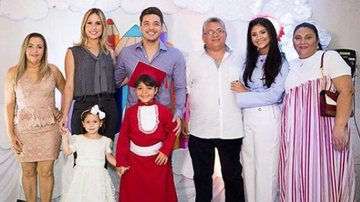 Wesley Safadão celebra formatura do filho com Mileide Mihaile e Thyane Dantas - Instagram/Reprodução