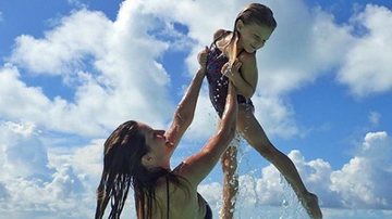 Gisele Bündchen e a filha Vivian - Instagram/Reprodução