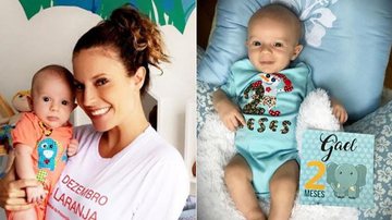 Maira Charken celebra os 2 meses de vida do filho, Gael - Reprodução/Instagram