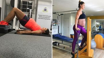 Veja as famosas que seguiram fitness durante a gestação - Reprodução/Instagram