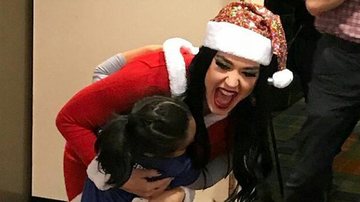 Katy Perry visita hospital infantil em Atlanta - reprodução/twitter