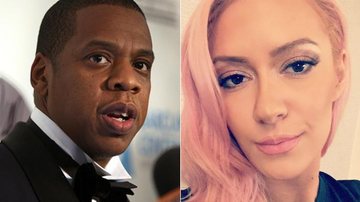Kaya Jones acusa Jay Z de ser traficante e cafetão - Getty Images e Twitter/Reprodução