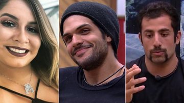 Marília Mendonça, Lucas e Kaysar - Instagram e TV Globo/Reprodução