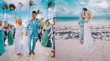 Júlio Cocielo e Tatá Estanieck  se casam em Punta Cana - Reprodução/Instagram