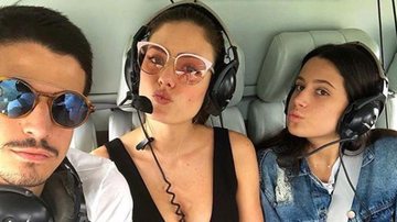 Enzo Celulari, Sophia Raia e Victoria Grendene - Instagram/Reprodução