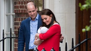Príncipe William, Kate Middleton e bebê real - Getty Images
