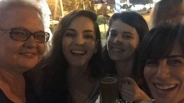 Cleide, Tainá Müller, Bianca Bin e Gloria Pires - Reprodução / Instagram