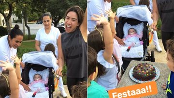 Patricia Abravanel festeja os 4 meses da filha caçula, Jane - Reprodução / Instagram