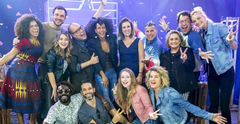 Elenco PopStar 2018 reunido - Globo/Sergio Zalis