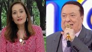 Sônia Abrão e Raul Gil - Reprodução/ SBT/ RedeTV