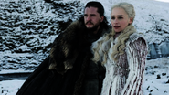 Jon Snow  e Daenerys Targaryen - Divulgação/HBO/Helen Sloan