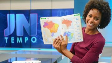 Jornalista recebeu carinho do público - Divulgação/TV Globo