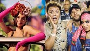 Bruna Marquezine. David Brazil, Neymar Jr. e Anitta durante Carnaval 2019 - Instagram/Reprodução