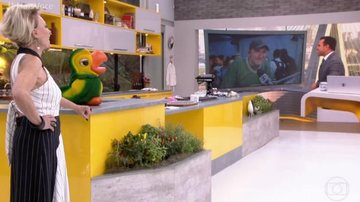 Entrevistado pede para cozinhar no Mais Você - Reprodução/TV Globo
