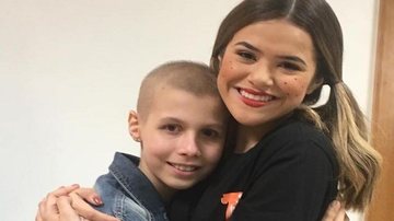 A jovem de 11 anos luta contra um câncer e tem Maisa como fonte de inspiração - Reprodução/Instagram