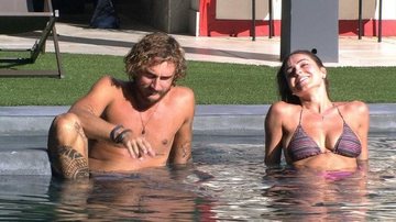 Alan e Paula tem última surpresa na casa - Reprodução/TV Globo