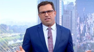 Rodrigo Bocardi passa por saia justa - Reprodução/TV Globo