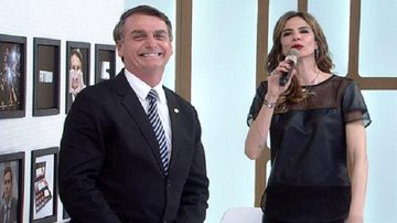 Presidente será entrevistado pela apresentadora - Divulgação/Rede TV