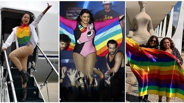 Anitta, Preta Gil e Daniela Mercury foram algumas da lista de famosos que celebram vitória! - Instagram/Reprodução