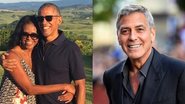 Obama curte férias com a família junto de George Clooney - Reprodução/Instagram