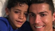 Cristiano Ronaldo e Cristiano Ronaldo Jr. - Reprodução/Instagram