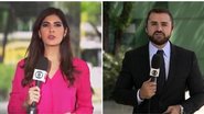Andréia Sadi e Marcelo Cosme - TV Globo/Reprodução