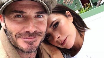 Victoria Beckham e seu marido, o jogador de futebol David Beckham - Instagram/Reprodução