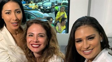 Simaria, Luciana Gimenez e Simone se encontram em Nova York - Reprodução/Instagram