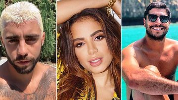 Pedro Scooby, Anitta e Thiago Magalhães - Reprodução/Instagram