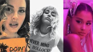 Ariana, Lana e Miley Cyrus aparecem irreconhecíveis em clipe - Foto/Reprodução