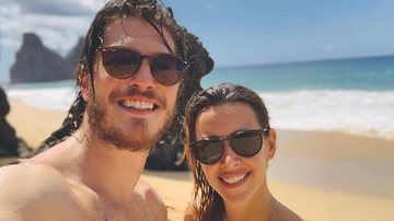 Cris Dias e Caio Paduan abrem álbum de viagem romântica a Noronha - Reprodução/Instagram