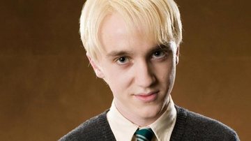 Tom Felton dando vida ao personagem Draco Malfoy, em Harry Potter - Foto/Reprodução