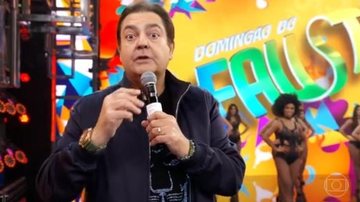 Faustão faz homenagem para Gugu Liberato - Reprodução/TV Globo