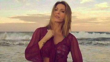 Sheila Mello em praia do Ceará - Reprodução/Instagram