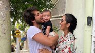 Bruno Guedes e Jade Seba explodem o fofurômetro com Zion - Instagram