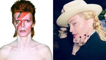 Madonna expressa sua admiração pelo emblemático artista, David Bowie - Instagram/ Brian Duffy
