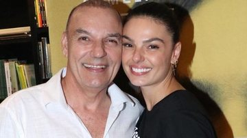 Mãe de Isis Valverde se despede do pai da atriz. - Rogério Fidalgo/AgNews