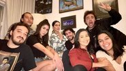 Cleo fez uma recepção em sua casa com alguns amigos famosos para assistir ao paredão histórico do BBB 20 - Instagram