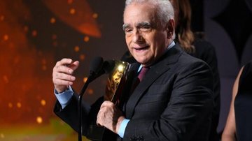 Diretor de 'O Irlândes' recebendo prêmio - Foto/Getty Images