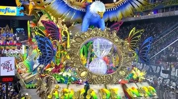 Águia de Ouro é a campeã do Carnaval de São Paulo - Reprodução/TV Globo