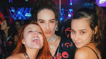 Larissa Manoela curte pós-Carnaval na Sapucaí ao lado de Kéfera e Thati Lopes: ''Eu amo um trio'' - Instagram