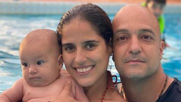 Camilla Camargo com o marido e o filho - Reprodução/Instagram