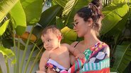 Jade Seba encanta as redes com foto de Zion pós piscina - Instagram